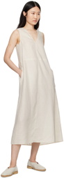 Max Mara Leisure Off-White Alec Midi Dress