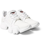 Givenchy - Jaw Neoprene, Suede, Leather and Mesh Sneakers - Men - White