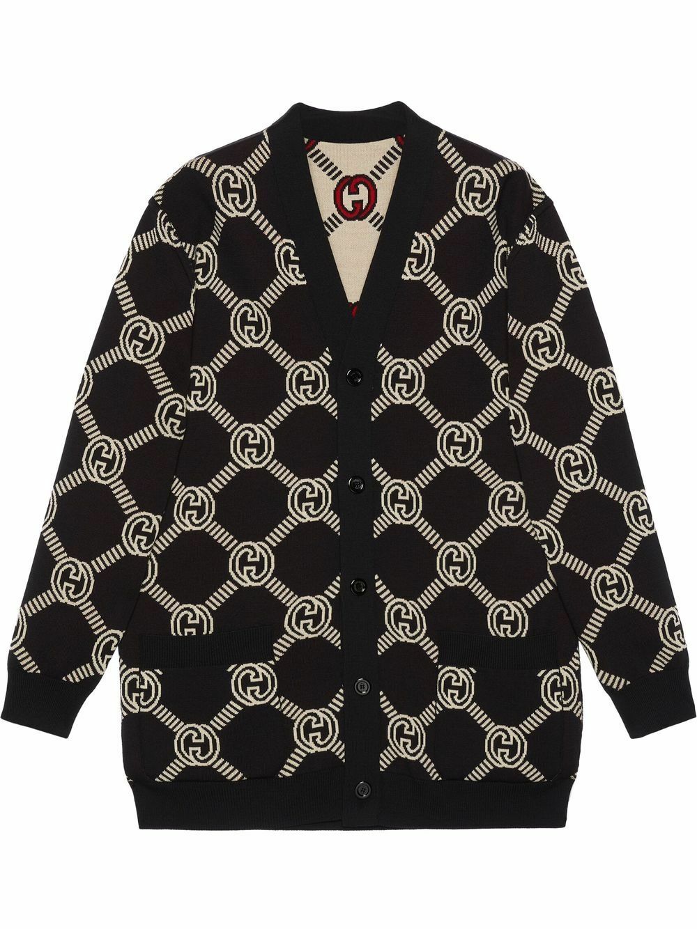 GUCCI Wool Reversible Cardigan Gucci
