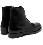 Bottega Veneta - Polished-Leather Boots - Men - Black