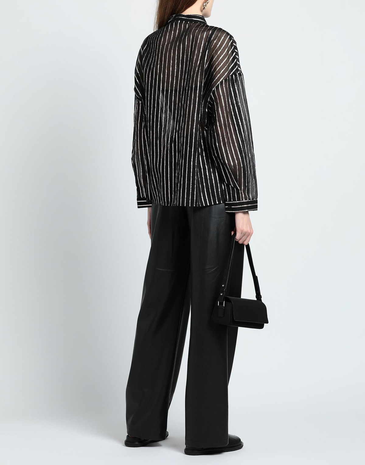 Manila Grace Womens Top in Black