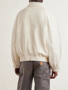 Enfants Riches Déprimés - Prince Phillip's Childhood Leather Jacket - White