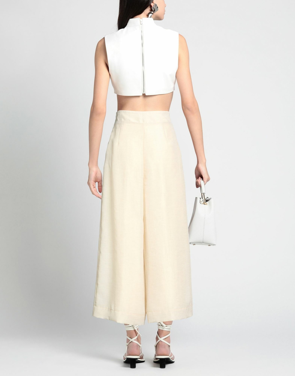 Alessia Santi Womens Pants in Beige