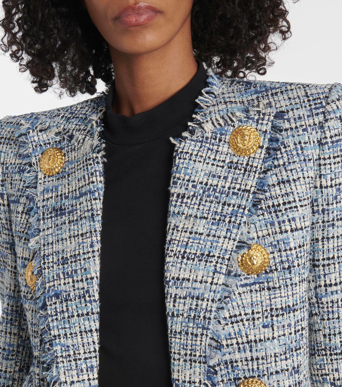 ジャケット BALMAIN Blazer Spencer Balmain Spencer Blazer | Black | FARFETCH