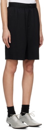 Comme des Garçons Girl Black Pleated Shorts