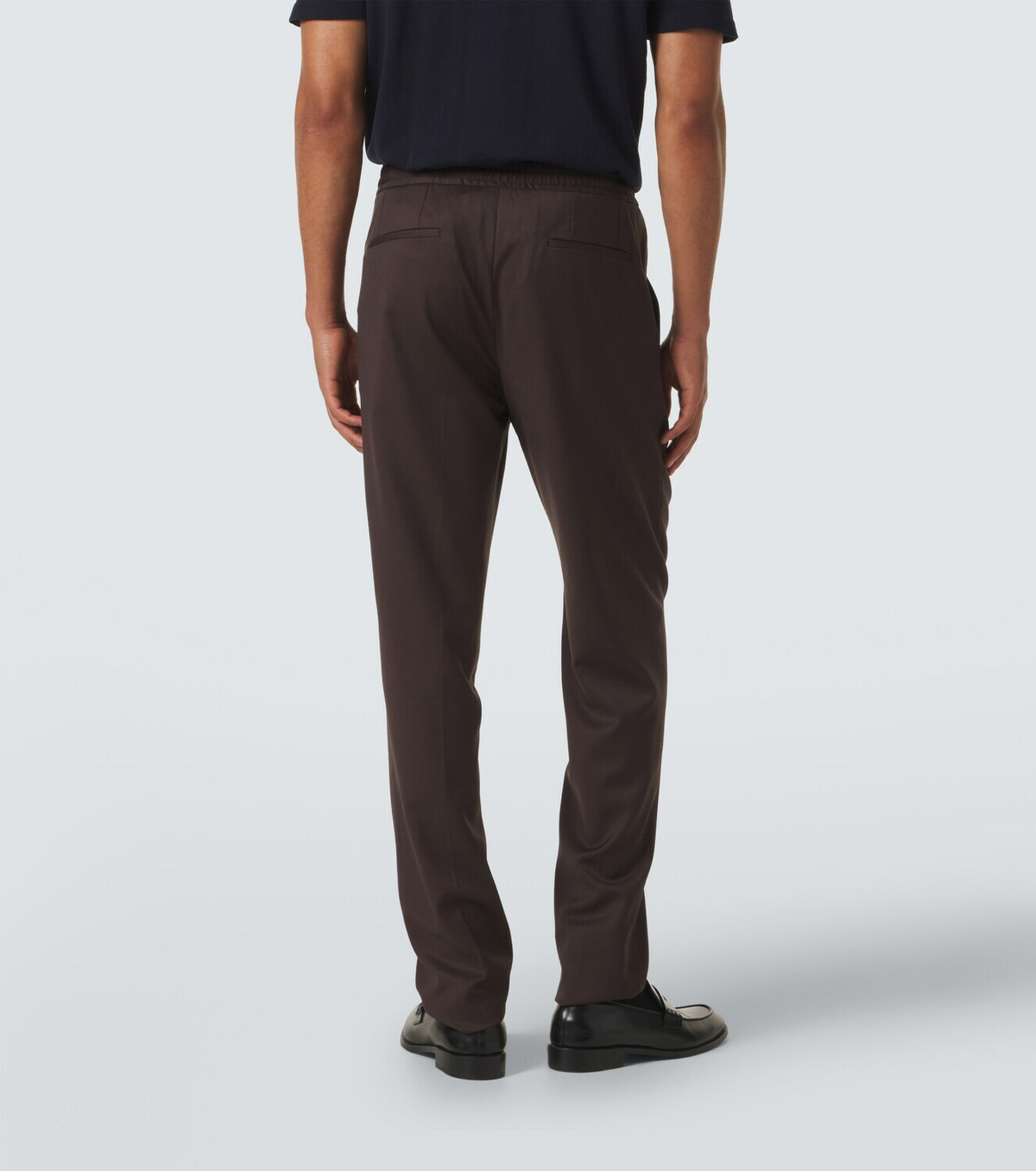 Lardini Virgin wool slim pants