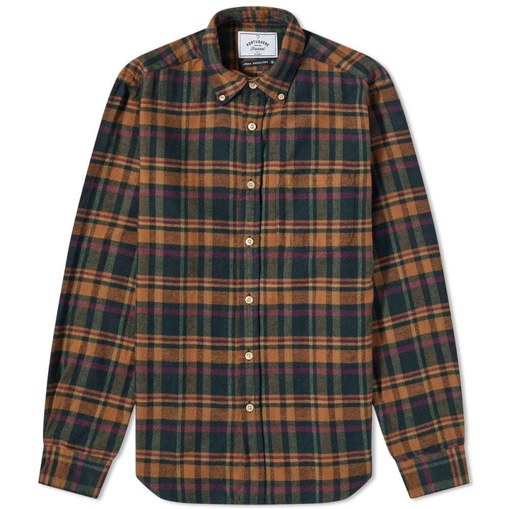 Photo: Portuguese Flannel Woods Button Down Check Shirt