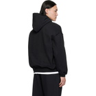 Fear of God ESSENTIALS Black Varsity 90s Hoodie