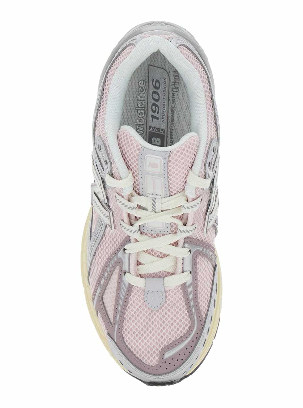 New Balance Pink Low Top Sneakers With Logo Patch On Side And Tongue And Perforated Panels In Tech Fabric Unisex