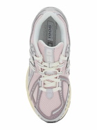 New Balance Pink Low Top Sneakers With Logo Patch On Side And Tongue And Perforated Panels In Tech Fabric Unisex