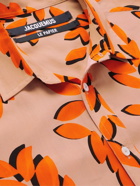 Jacquemus - Melo Floral-Print Voile Shirt - Orange