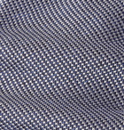 Brioni - 8cm Silk-Jacquard Tie - Blue