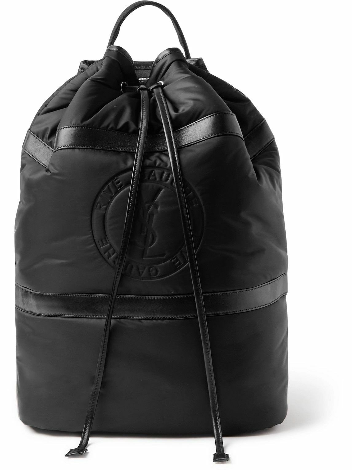 Cloth backpack Saint Laurent Black in Cloth - 35077830