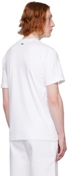 Lacoste White Relaxed Fit T-Shirt