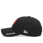 New Era New York Mets Visor Script 9Forty Cap in Black 