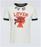 ERL Hurt Lover cotton and linen T-shirt