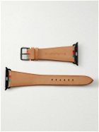 laCalifornienne - Terrazza Striped Leather Watch Strap