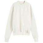 Les Tien Men's Heavyweight Banded Mock Neck Polo in Ivory