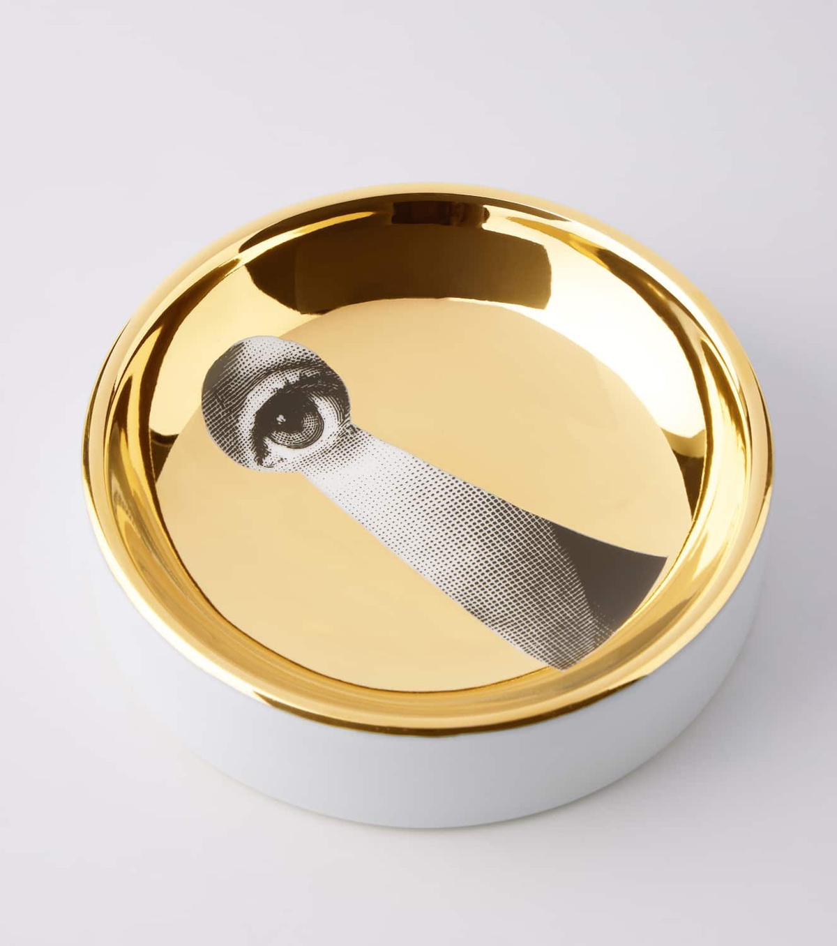 Fornasetti Tema e Variazioni porcelain ashtray