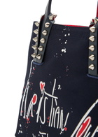 Christian Louboutin Cabata Mini Canvas Tote - Navy - One Size