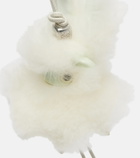 Loewe Bunny shearling bag charm