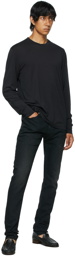 TOM FORD Black Jersey Long Sleeve T-Shirt