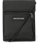 Balenciaga - Explorer Logo-Appliquéd Canvas Messenger Bag - Black