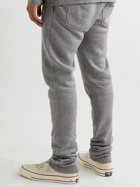 Schiesser - Slim-Fit Tapered Cotton and Lyocell-Blend Jersey Sweatpants - Gray