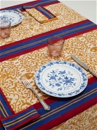 LISA CORTI Damask Stripes Chutney Tablecloth