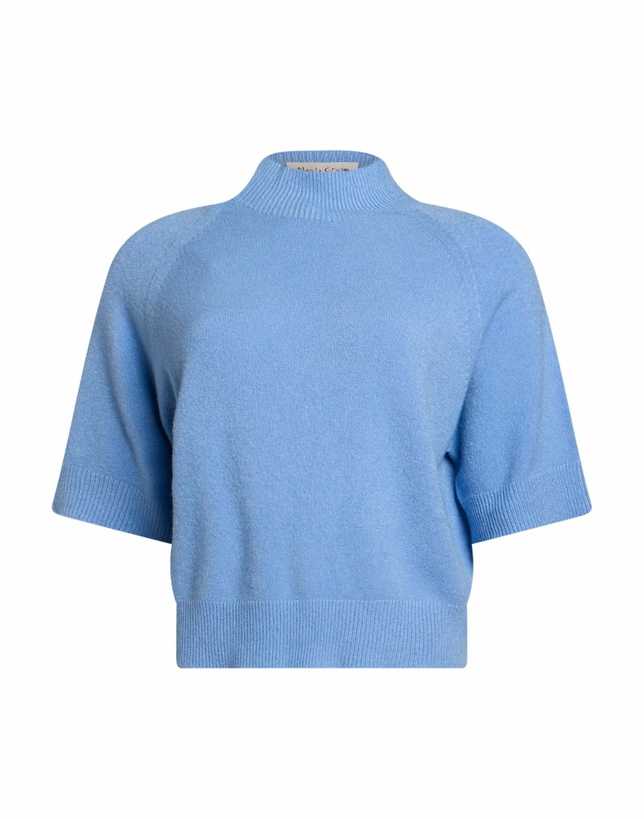 Photo: Manila Grace Womens Turtleneck Light in Blue