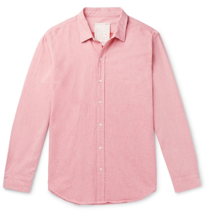 Photo: Tempus Now - Organic Denim Shirt - Pink