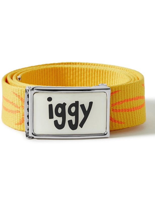 Photo: iggy - Barbed Wire 4cm Printed Webbing Belt