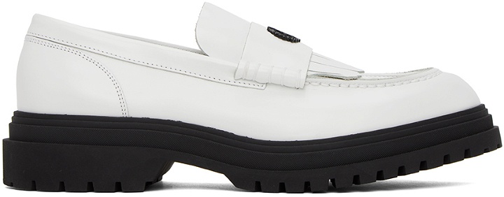 Photo: Fred Perry White Tassel Loafers
