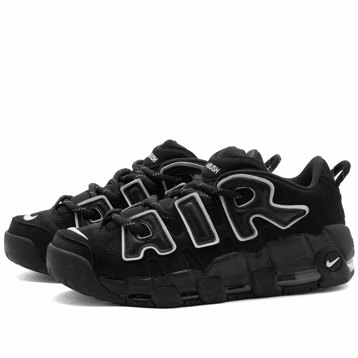 Photo: Nike Men's x Ambush Air More Uptempo Low SP Sneakers in Black/White