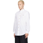 Vivienne Westwood White Two Button Krall Shirt