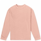 Acne Studios Men's Long Sleeve Enick Vintage T-Shirt in Vintage Pink