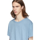 Amiri Blue Shotgun T-Shirt