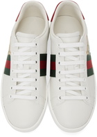 Gucci White Cat Ace Sneakers