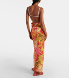 Camilla The Flower Child Society beach cover-up