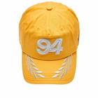 Adidas Men's x Bad Bunny x Mercedes F1 Cap in Collegiate Gold 