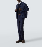 Ralph Lauren Purple Label Gregory mid-rise wool chinos
