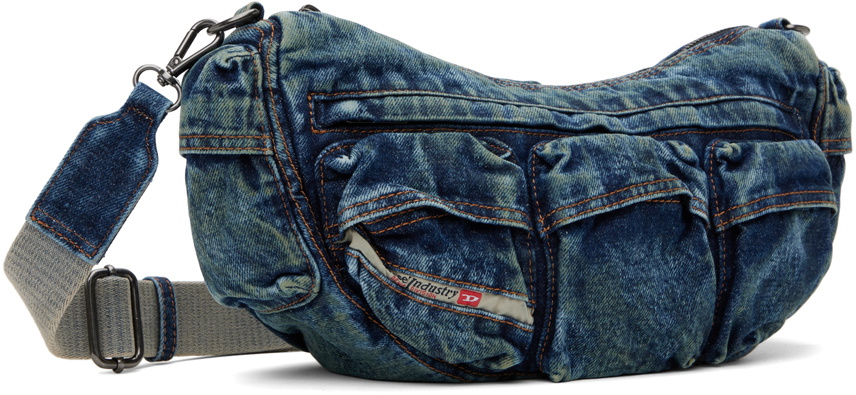 Diesel Blue Re-Edition Travel 3000 X Shoulder Bag Diesel