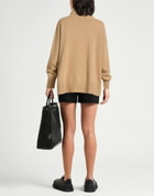 Roberto Collina Womens Turtleneck Camel