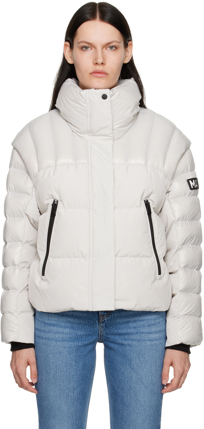 MACKAGE Gray Vesna Down Jacket Mackage