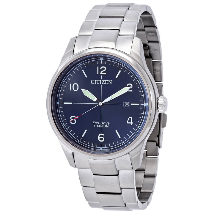 Photo: Citizen Eco-Drive Blue Dial Mens Watch BM7570-80L