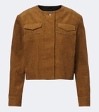 Tory Burch Cropped cotton corduroy jacket