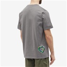 Wood Wood Men's Bobby Logo T-Shirt in Granite Grey