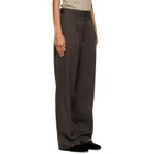 ssstein Gray Straight Trousers