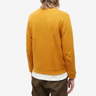 Norse Projects Men's Vagn Classic Crew Sweat in Turmeric Yellow