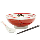 Neighborhood Men's SRL Noodle Bowl Set in Red